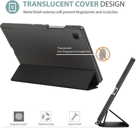 Samsung Galaxy Tab A7 Lite T220 T225 T227 Kılıf New PU Deri Smart Standlı Case