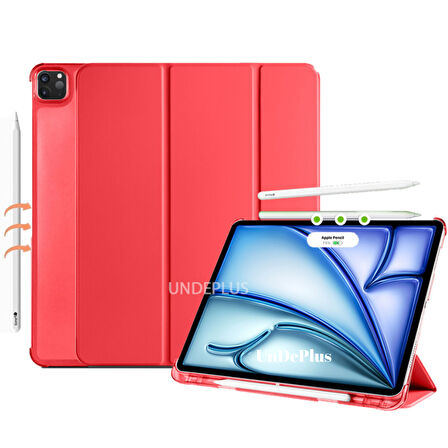 Apple iPad Pro 11 1/2/3/4. Nesil Kılıf PU Deri Smart Standlı Case 2018-2022 Flip