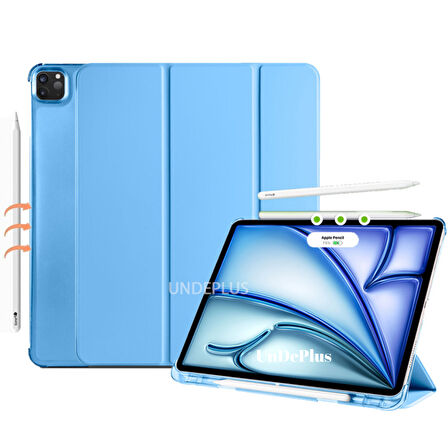 Apple iPad Pro 11 1/2/3/4. Nesil Kılıf PU Deri Smart Standlı Case 2018-2022 Flip