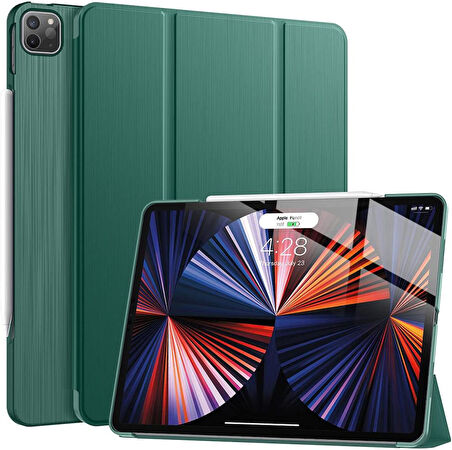 Apple iPad Pro 11 1/2/3/4. Nesil Kılıf PU Deri Smart Standlı Case 2018-2022 Flip