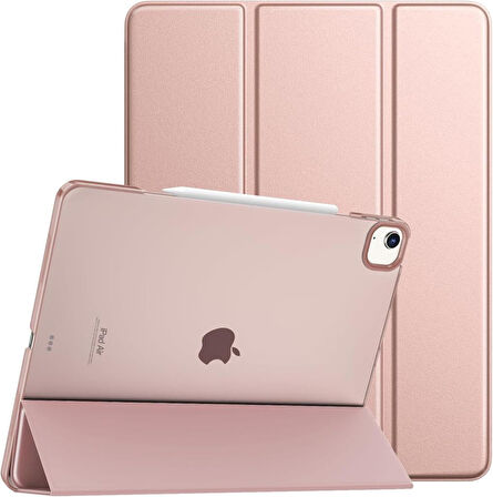 Apple iPad Air 13inç M2 Uyumlu Kılıf PU Deri Smart Standlı Case A2898 A2899 A2900