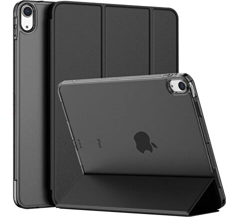 Apple iPad Pro 13inç M4 2024 Kılıf PU Deri Smart Standlı Case A2925 A2926 A3007