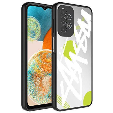 Samsung Galaxy A53 5G Kılıf Aynalı Desenli Kamera Korumalı Parlak Mirror Kapak