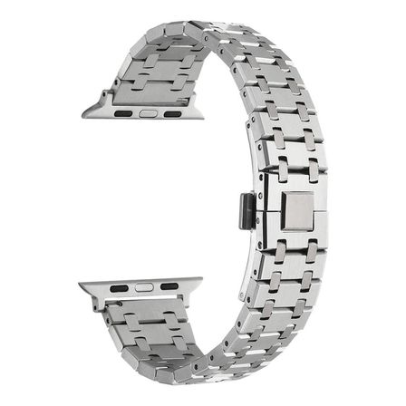 Apple Watch Ultra 49mm Kordon Zincir Dizayn Metal Kordon 83