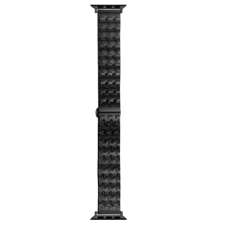 Apple Watch 7 45mm Kordon Zikzak Dizayn Metal Kordon 86