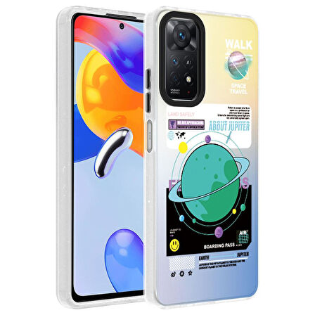 Xiaomi Redmi Note 12 Pro 4G Kılıf Desenli Dragon Sert Kapak