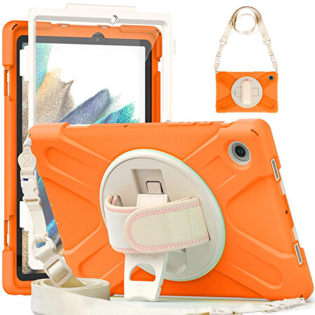 Samsung Galaxy Tab A7 Lite T220 T225 T227 Defender Askılı Zırhlı Tank Case