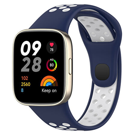 Xiaomi Redmi Watch 3 (Watch 3 Active Değildir) Kordon Delikli Spor Kordon