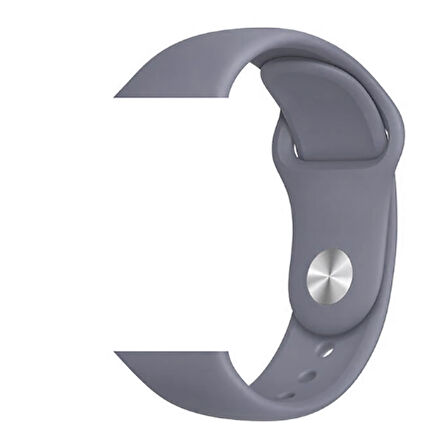 Apple Watch 42/44/45/46/49mm M/L Beden Kordon Silikon Spor Kordon 1 2 3 4 5 6 SE 7 8 Ultra
