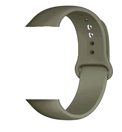 Apple Watch 42/44/45/46/49mm M/L Beden Kordon Silikon Spor Kordon 1 2 3 4 5 6 SE 7 8 Ultra