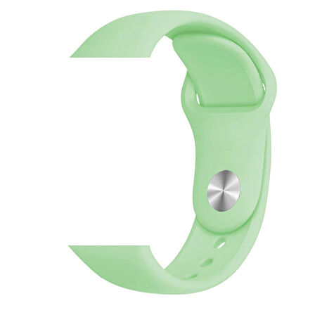 Apple Watch 42/44/45/46/49mm M/L Beden Kordon Silikon Spor Kordon 1 2 3 4 5 6 SE 7 8 Ultra