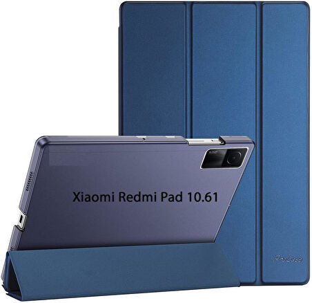 Xiaomi Redmi Pad 10.61 inç Kılıf NEW PU Deri Smart Standlı Case