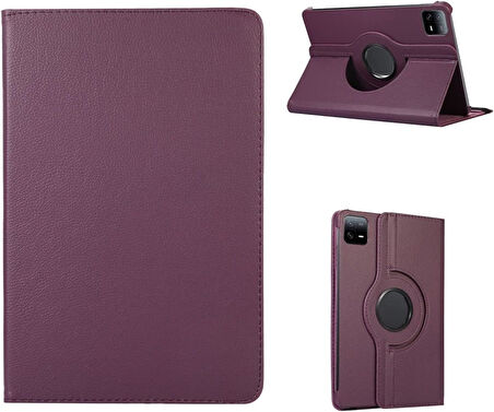 Xiaomi Pad 6 / 6 Pro 11 inç Kılıf 360 Dönebilen Standlı Case