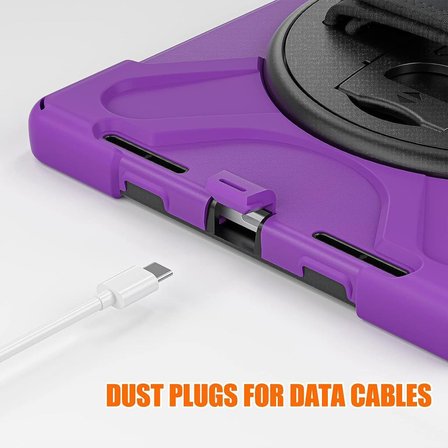 Apple iPad 11.Nesil A16 11inç/10.Nesil 10.9inç Kılıf Defender Askılı Zırhlı Tank Case