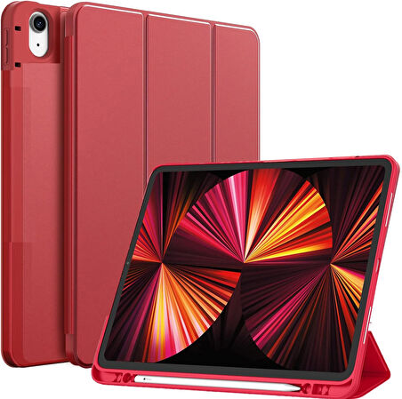 Apple iPad 11.Nesil A16 11inç/10.Nesil 10.9inç Kılıf Kalem Bölmeli Smart Case