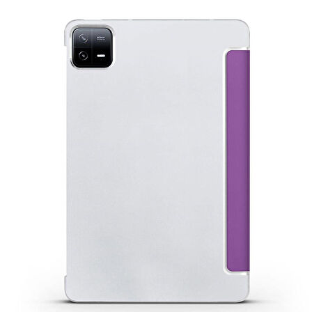 Xiaomi Pad 6 / 6 Pro 11 inç Kılıf PU Deri Smart Standlı Case