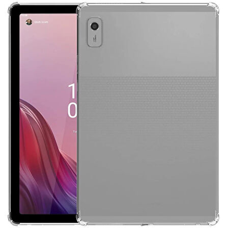 Lenovo Tab M9 9inç TB310FU Kılıf Darbelere Dayanıklı Şeffaf Kapak