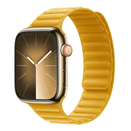 Apple Watch 42/44/45/46/49mm Kordon FineWoven İnce Dokuma Manyetik Baklalı 2/3/4/5/6/se/7/8/9/10/ultra