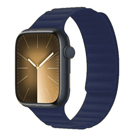 Apple Watch 10 42mm - 38/40/41mm Kordon FineWoven İnce Dokuma Manyetik Baklalı 2/3/4/5/6/se/7/8/9