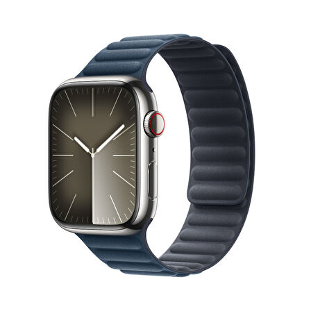 Apple Watch 10 42mm - 38/40/41mm Kordon FineWoven İnce Dokuma Manyetik Baklalı 2/3/4/5/6/se/7/8/9