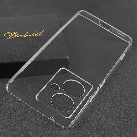 Vivo V29 Lite 5G Kılıf Şeffaf Silikon Hibrit Case Kapak