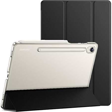 Samsung Galaxy Tab S9 X710 X716 X718 Kılıf PU Deri Smart Standlı Case