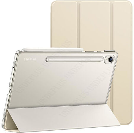 Samsung Galaxy Tab S9 X710 X716 X718 Kılıf PU Deri Smart Standlı Case