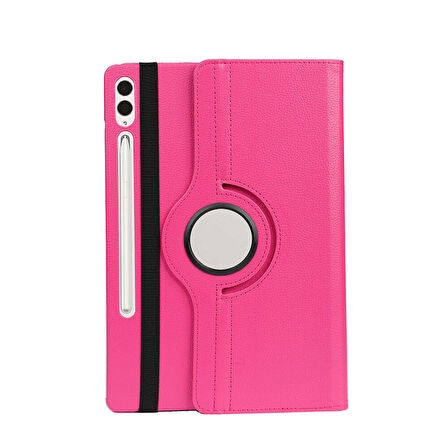 Samsung Galaxy Tab S9 Plus X810 X816 X818 Kılıf 360 Dönebilen Standlı Case