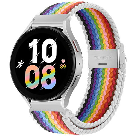 Xiaomi Redmi Watch 5 Active/Lite Amazfit GTR 2E 47mm Pace 1/2 Kordon Metal Klipsli Flexi Örgü