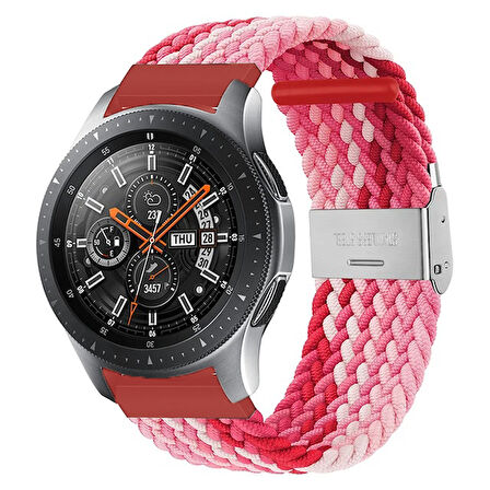 Haylou Solar LS05 Samsung Galaxy Watch Gear S3 3 45mm 46mm Kordon Metal Klipsli Flexi Örgü