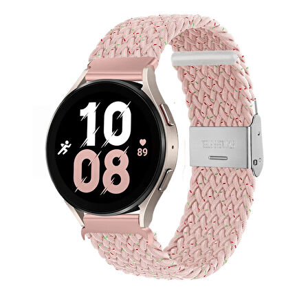 Amazfit GTS Bip Lite S Samsung Haylou Solar Huawei 20mm Kordon Metal Klipsli Flexi Örgü