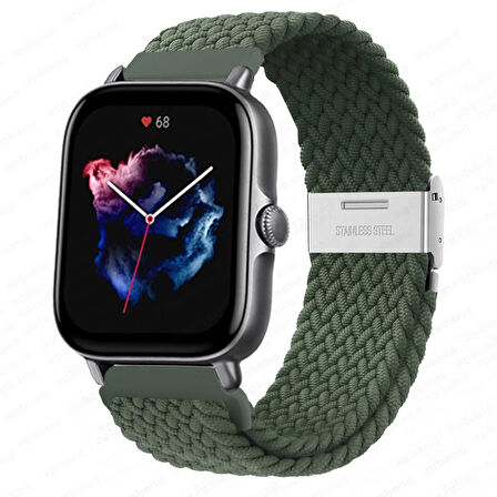Huawei Watch GT GT2 GT3 GT4 42mm/Honor Magic 2 Kordon Metal Klipsli Flexi Örgü