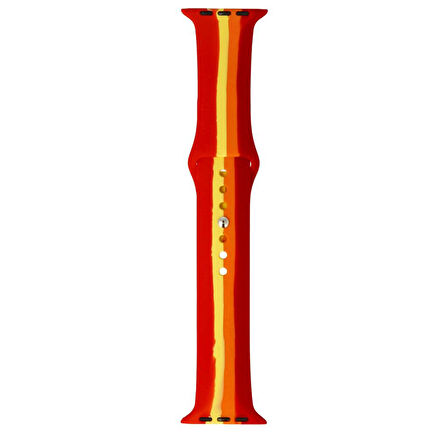 Apple Watch 10 42mm - 38/40/41mm Gökkuşağı Kordon 2/3/4/5/6/se/7/8/9