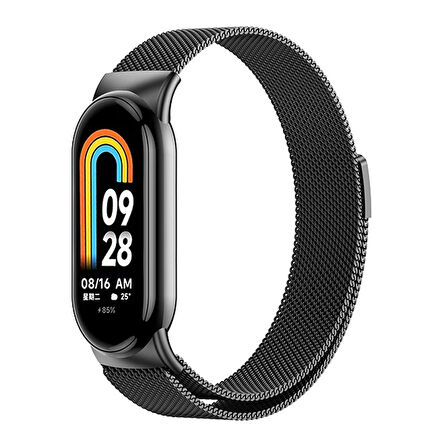 Xiaomi Mi Band 8 / Band 9 Kordon Milano Loop Metal Kordon