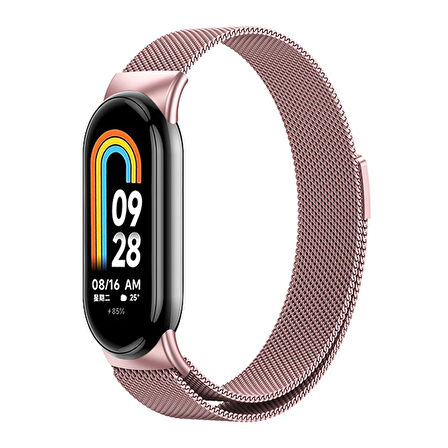 Xiaomi Mi Band 8 / Band 9 Kordon Milano Loop Metal Kordon