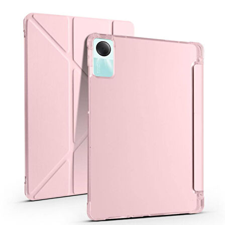 Xiaomi Redmi Pad SE 11inç Kılıf Kalem Bölmeli Trifolding Case