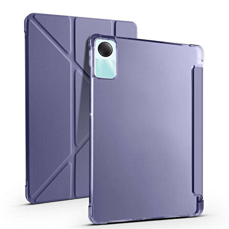 Xiaomi Redmi Pad SE 11inç Kılıf Kalem Bölmeli Trifolding Case