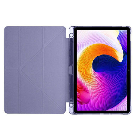 Xiaomi Redmi Pad SE 11inç Kılıf Kalem Bölmeli Trifolding Case