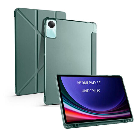 Xiaomi Redmi Pad SE 11inç Kılıf Kalem Bölmeli Trifolding Case