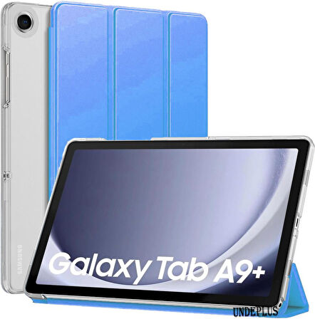 Samsung Galaxy Tab A9 Plus X210 X213 X215 X217 Kılıf PU Deri Smart Standlı Case