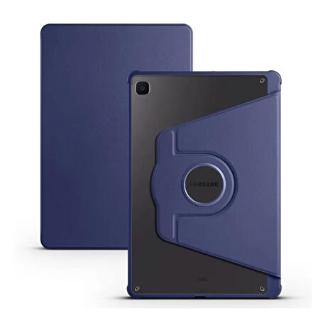 Samsung Galaxy Tab A9 Plus X210 X213 X215 X217 Kılıf Termik Kalem Bölmeli Dönebilen Standlı Kılıf SET