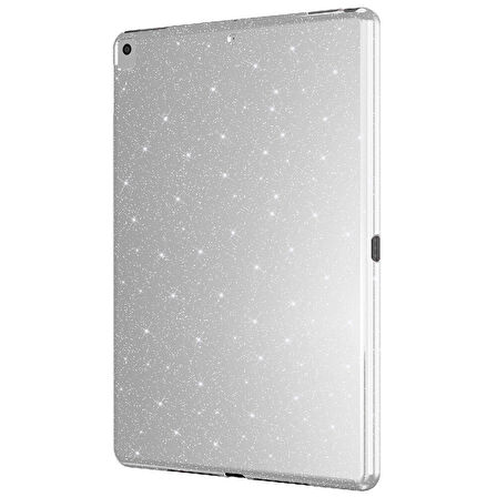 Apple iPad Air 3 / Pro 10.5 Tablet Kılıfı Işıltılı Parlak Görünüm Koton Case