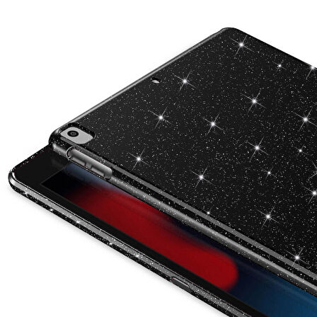 Apple iPad 9. 7. 8. Nesil 10.2 Tablet Kılıfı Işıltılı Parlak Görünüm Koton Case A2197 A2200 A2198 A2270 A2428 A2429 A2430