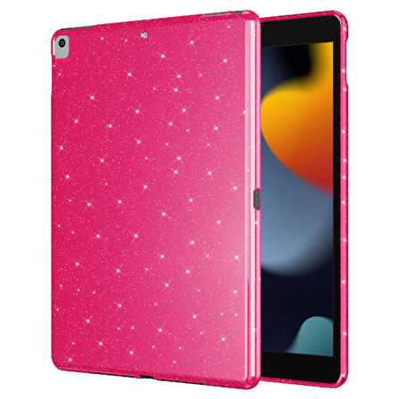 Apple iPad 9. 7. 8. Nesil 10.2 Tablet Kılıfı Işıltılı Parlak Görünüm Koton Case A2197 A2200 A2198 A2270 A2428 A2429 A2430