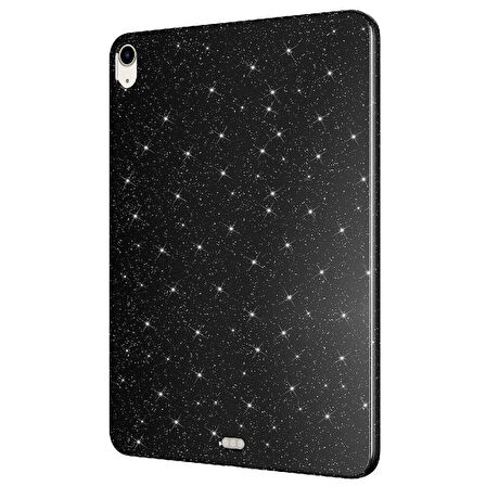 Apple iPad Air 4. Nesil 10.9 Tablet Kılıfı Işıltılı Parlak Görünüm Koton Case (10.Nesil Değildir)