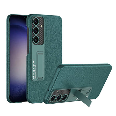 Samsung Galaxy S24 Plus Kılıf Kıpta Standlı Kapak