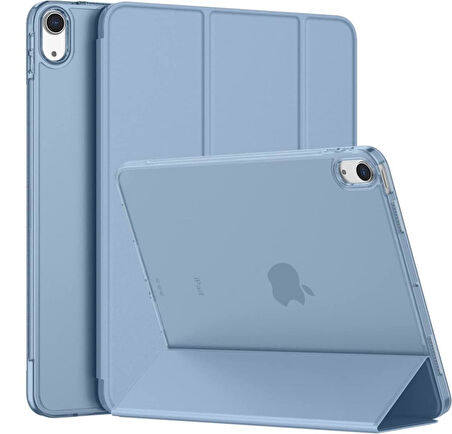 Apple iPad 9. Nesil 10.2 Kılıf PU Deri Smart Standlı Case A2602 A2603 A2604 A2605