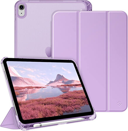 Apple iPad Air 11inç M2/M3 Air 4/5.Nesil 10.9 Kılıf PU Deri Smart Standlı Case 2025-2024 Flip
