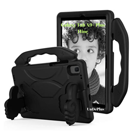Samsung Galaxy Tab A9 Plus X210 X213 X215 X217 Kılıf Tutmalı Standlı Silikon Case
