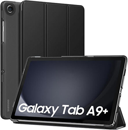 Samsung Galaxy Tab A9 Plus X210 X213 X215 X217 Kılıf New PU Deri Smart Standlı Case Uyku Modlu